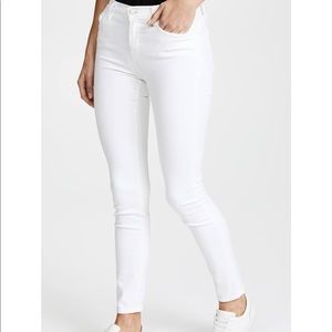 J Brand White Wash Skinny Jean